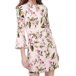 White House Black Market Pink Floral Dress